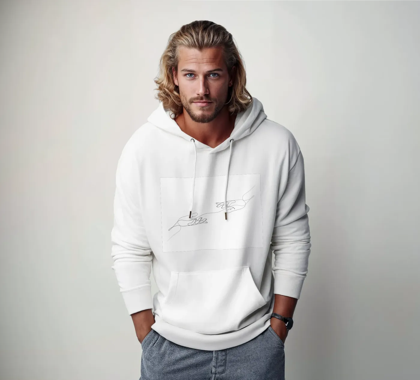 Thread hoodie by Addillum