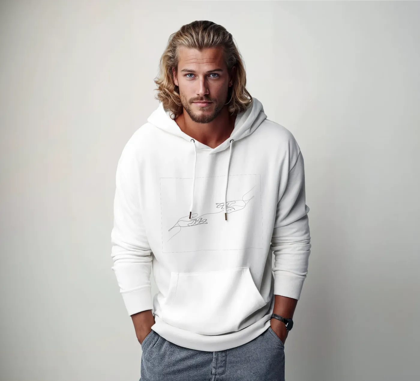 Thread hoodie by Addillum