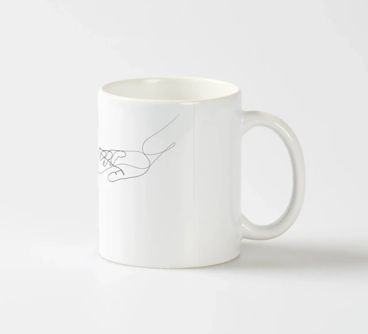 Thread ceramic mug by Addillum