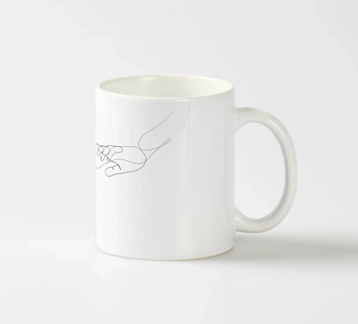 Thread ceramic mug by Addillum