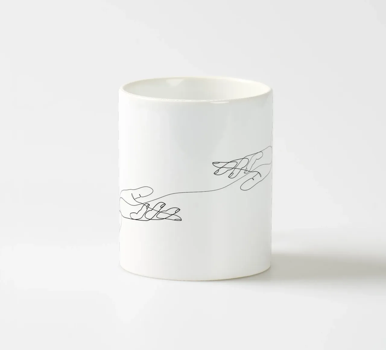 Thread ceramic mug by Addillum