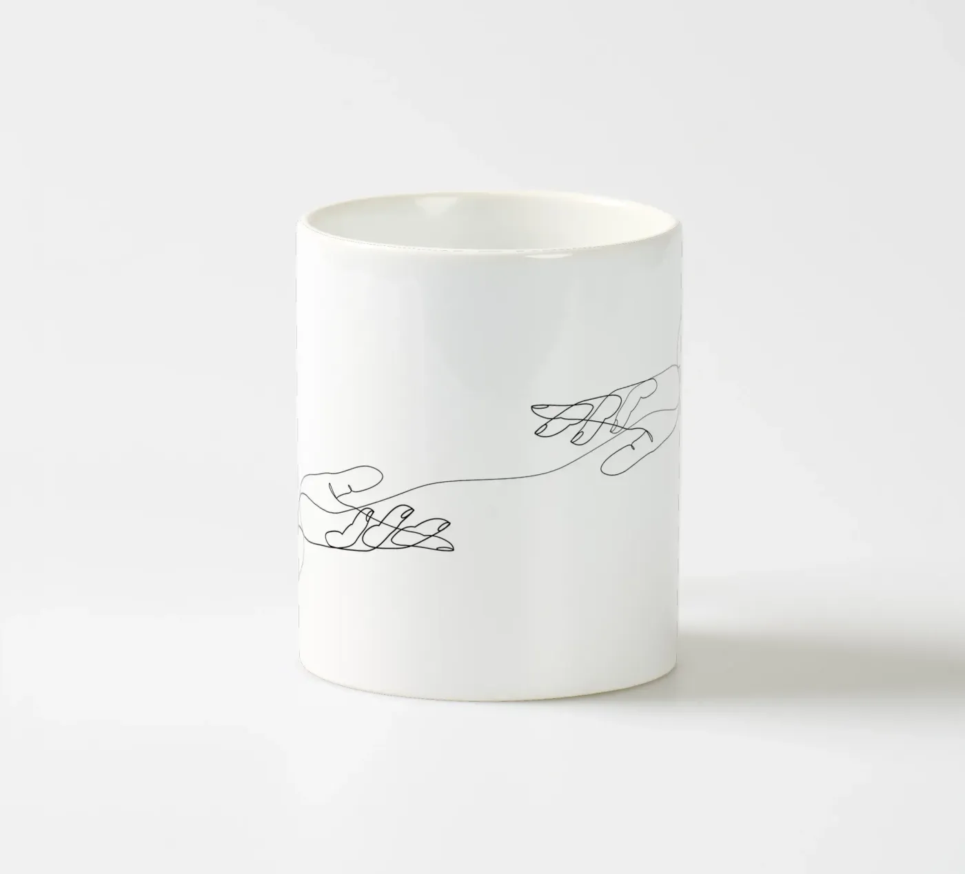 Thread ceramic mug by Addillum