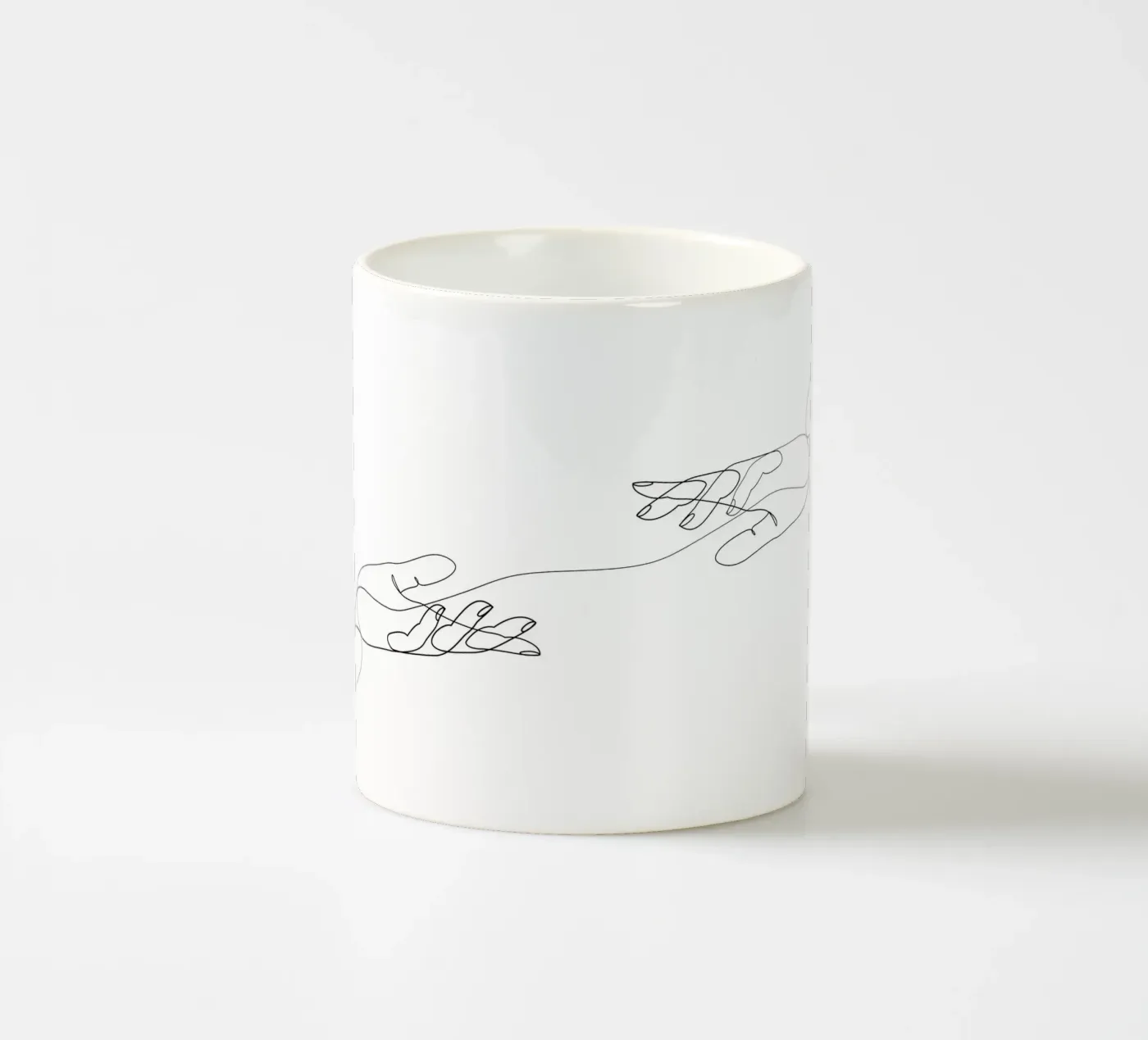 Thread ceramic mug by Addillum