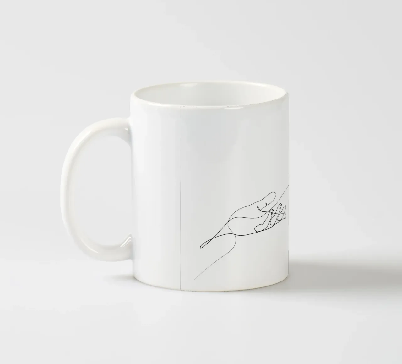 Thread ceramic mug by Addillum