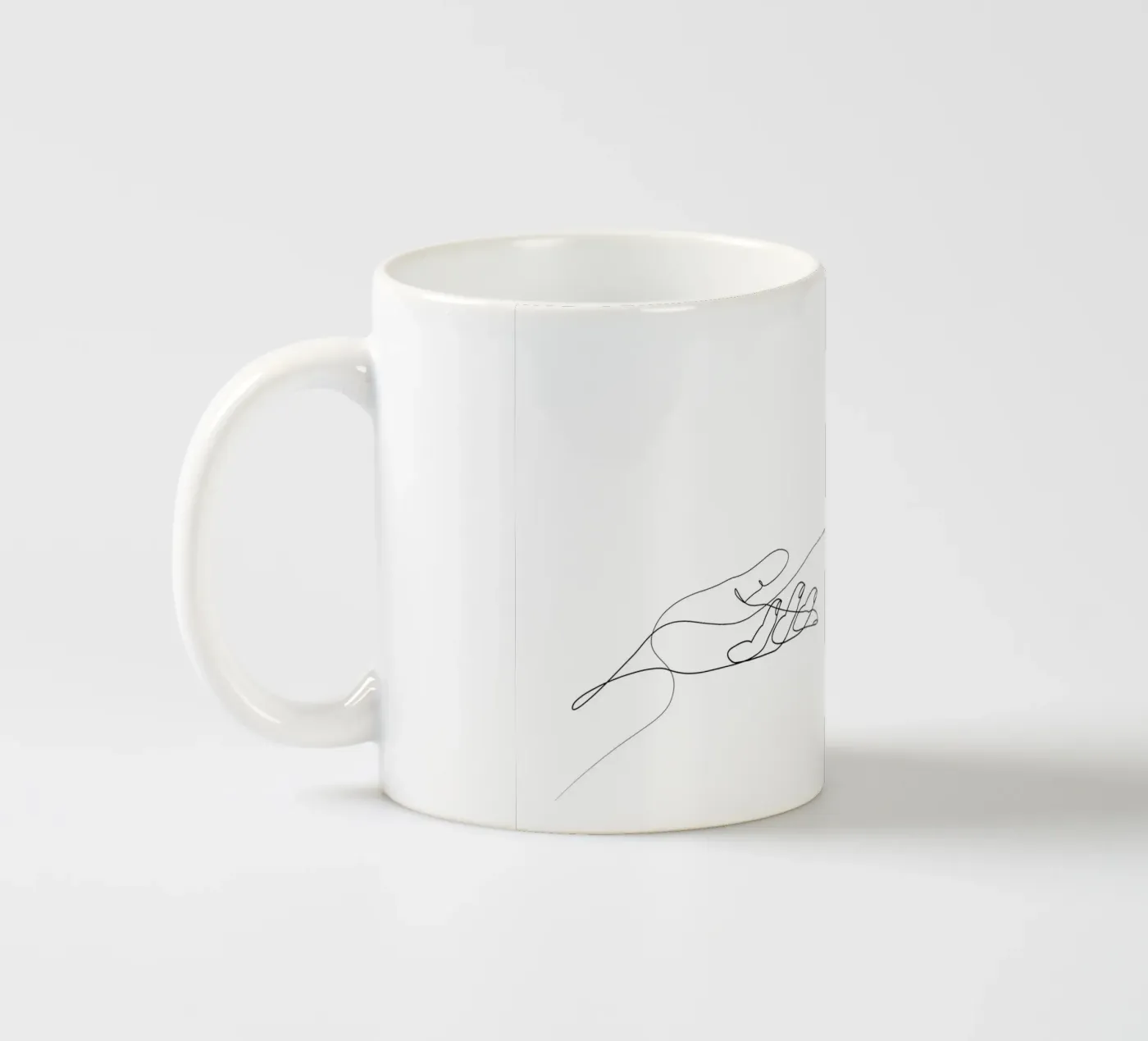 Thread ceramic mug by Addillum