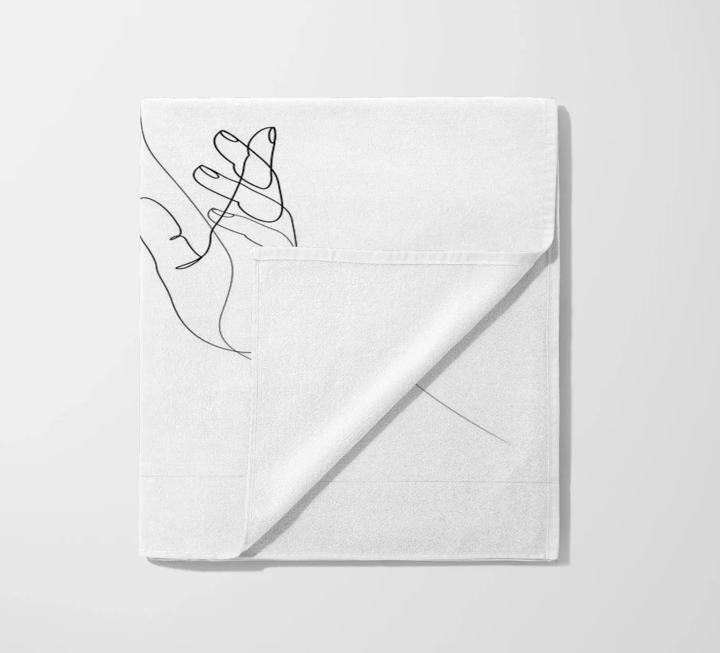 Draad strandhanddoek van Addillum