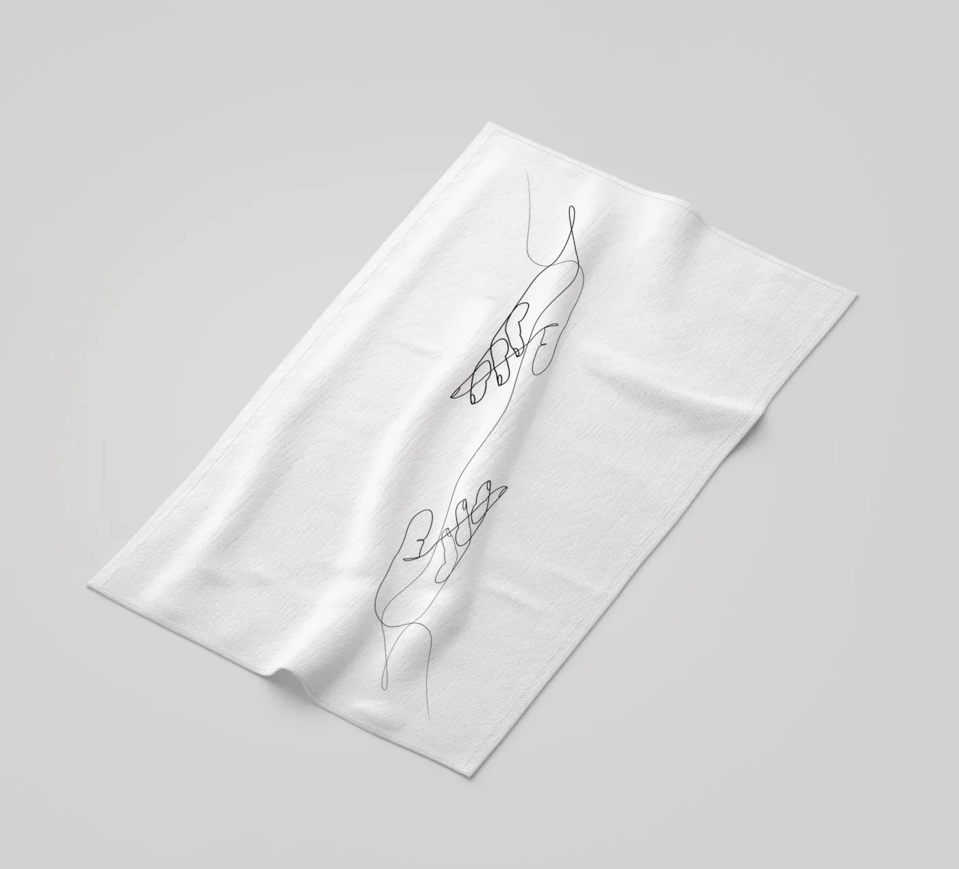 Draad strandhanddoek van Addillum