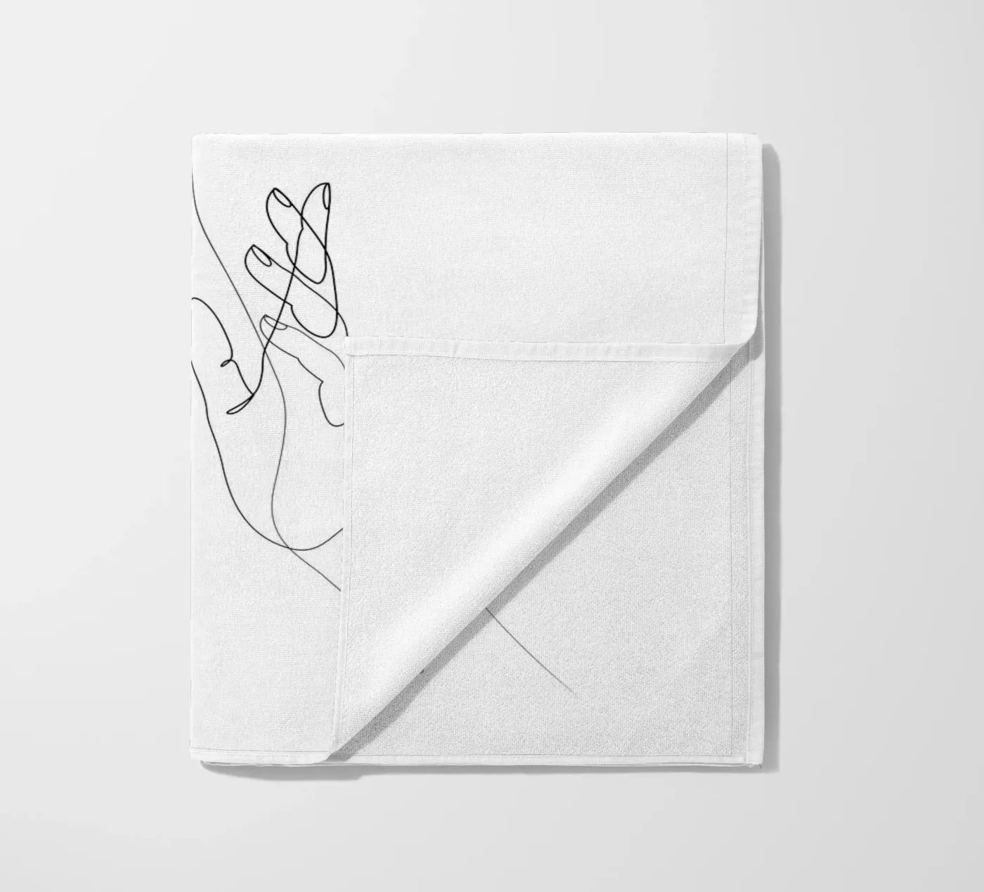 Draad strandhanddoek van Addillum