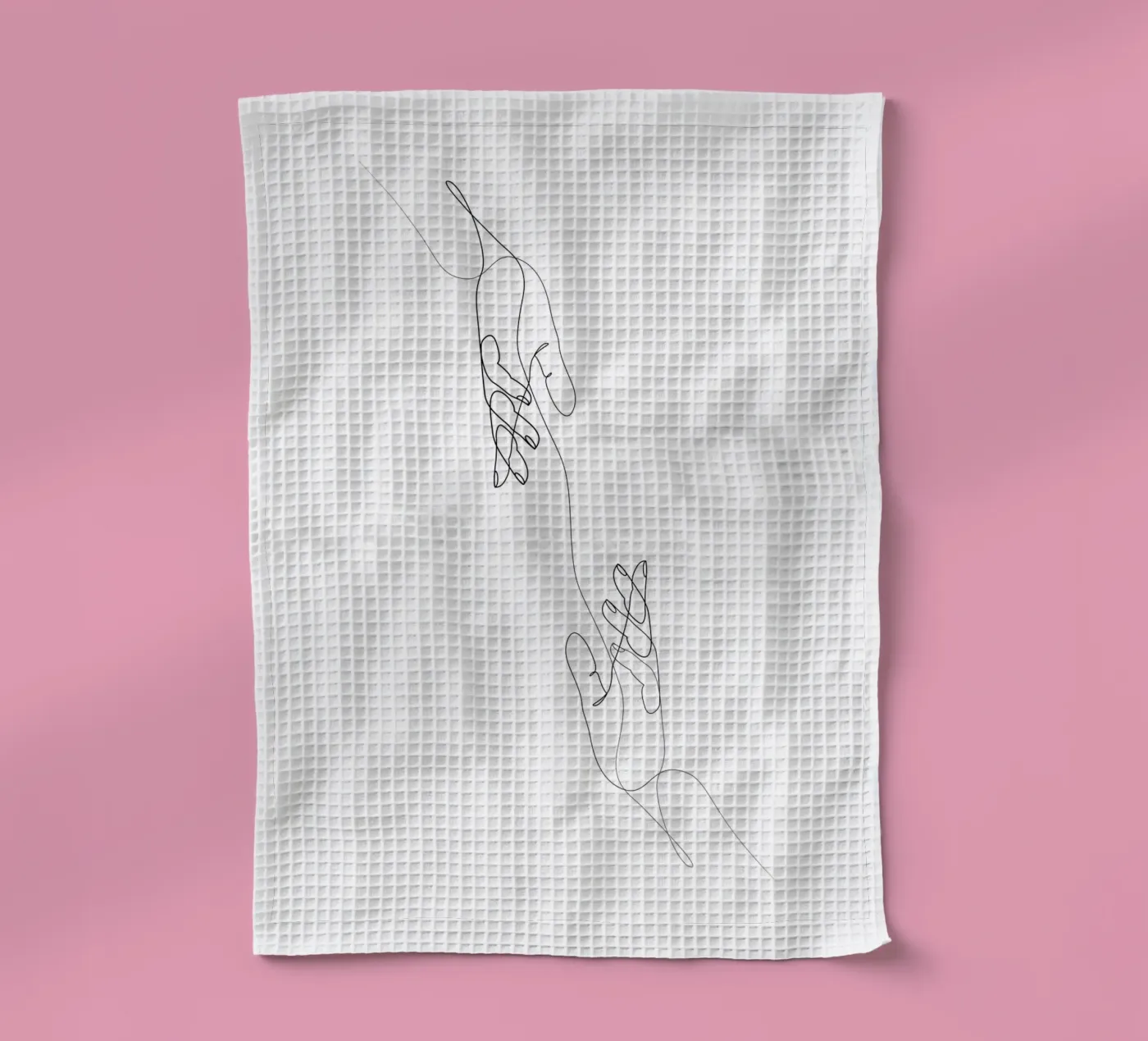Thread tea towel by Addillum