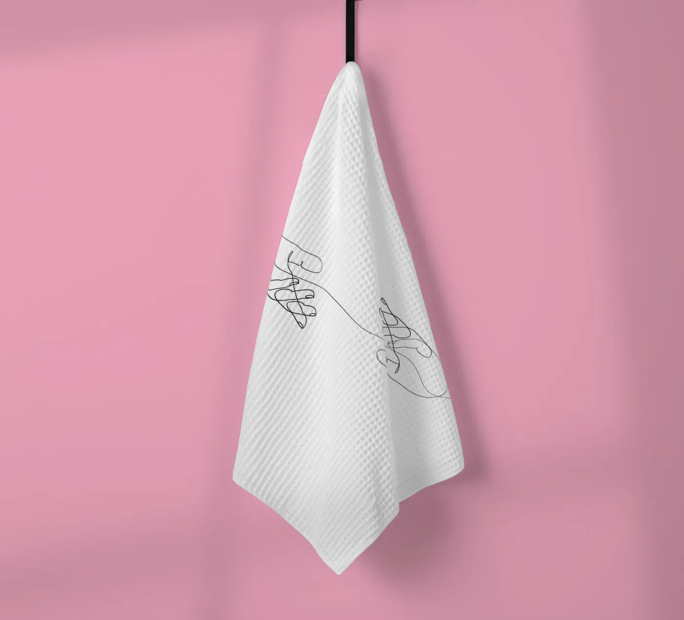 Thread tea towel by Addillum