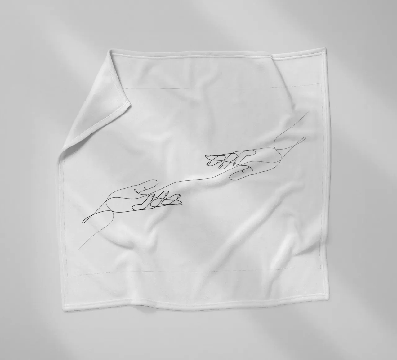 Thread fleece blanket by Addillum