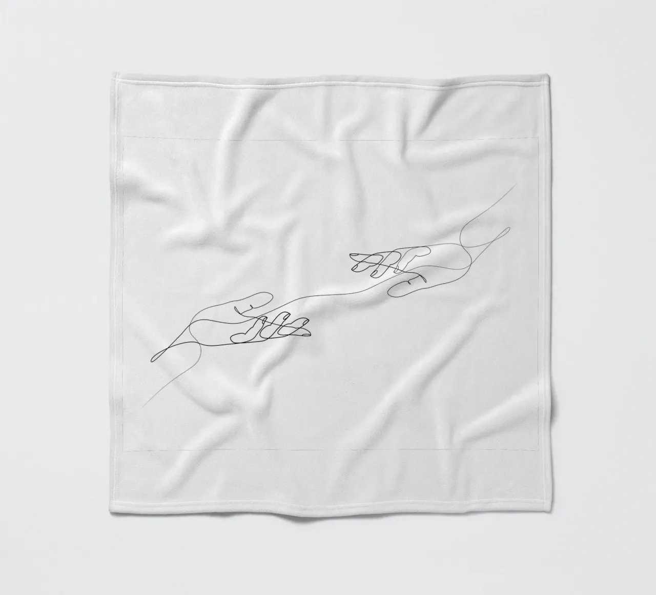 Thread fleece blanket by Addillum