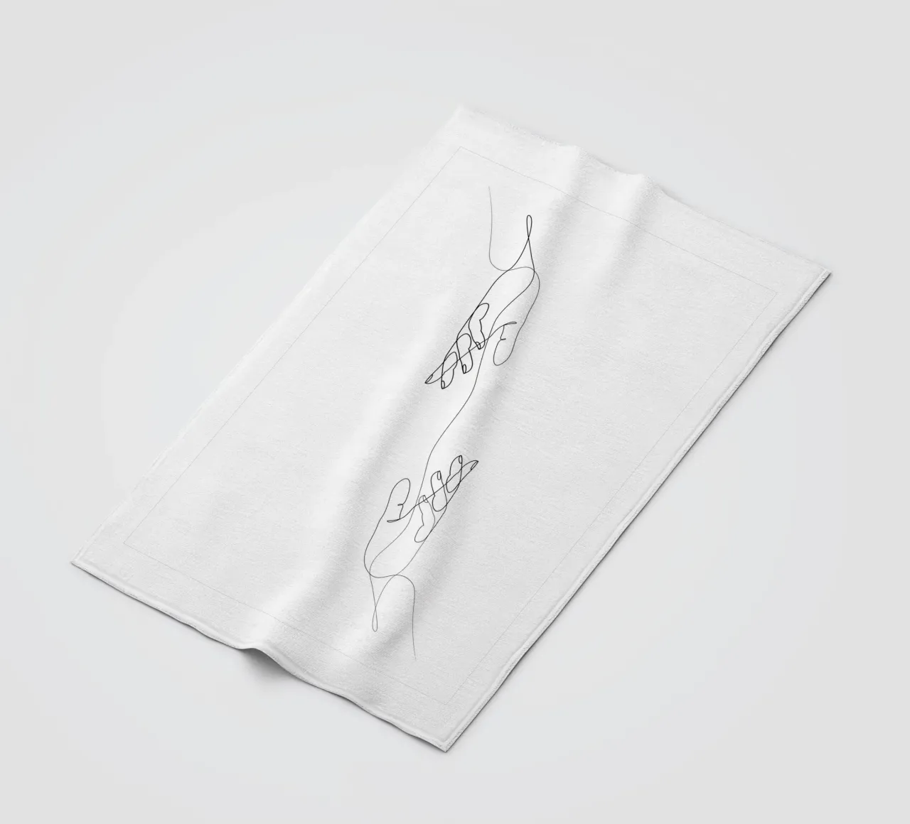 Thread fleece blanket by Addillum