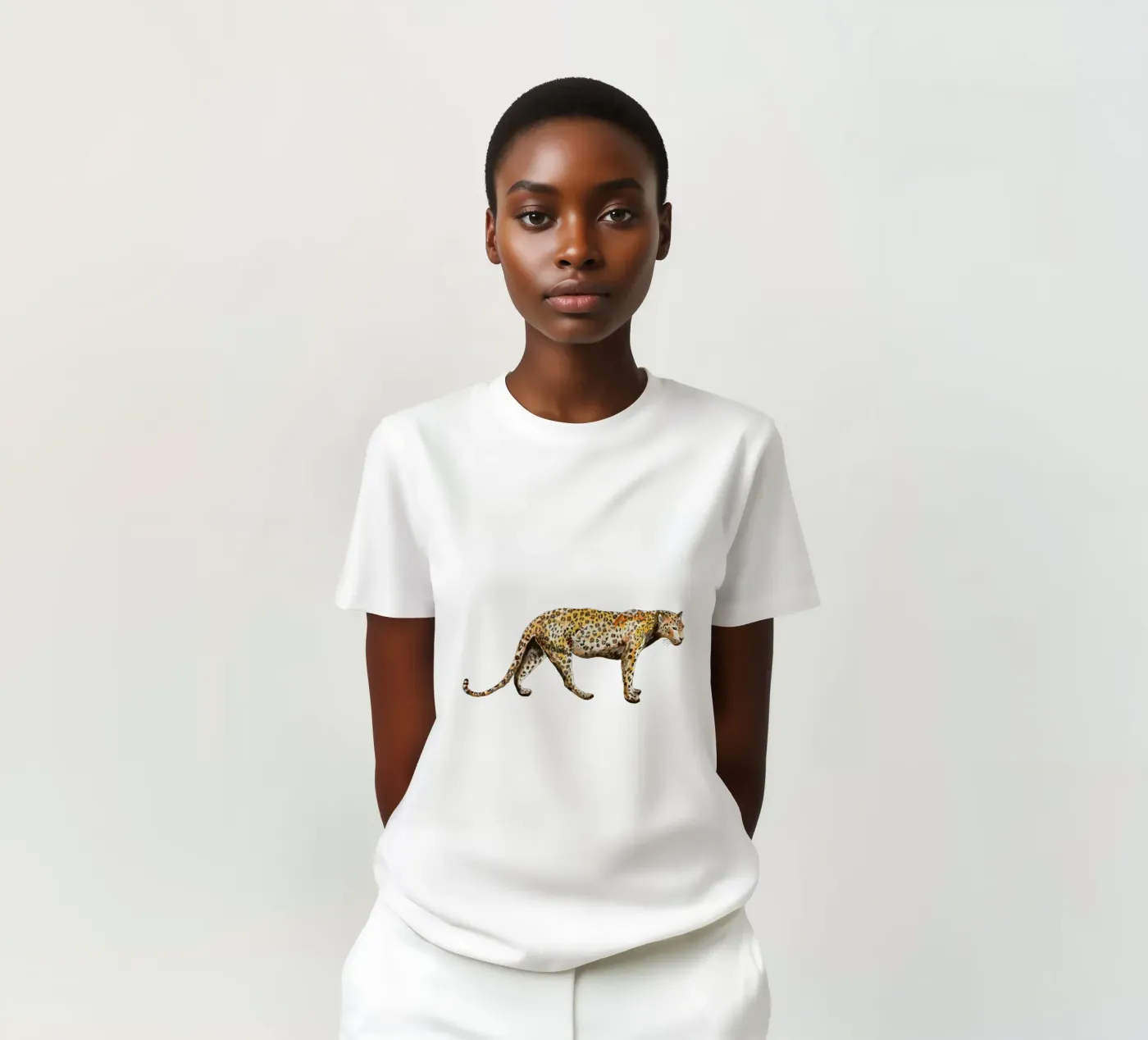 Leopard t-shirt da Femke Zwaan