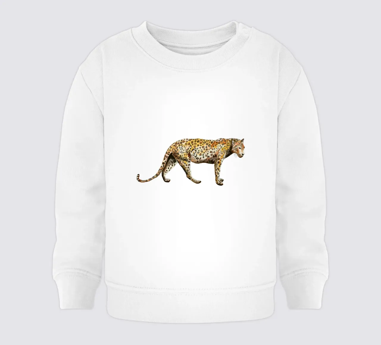 Leopard felpa neonato da Femke Zwaan