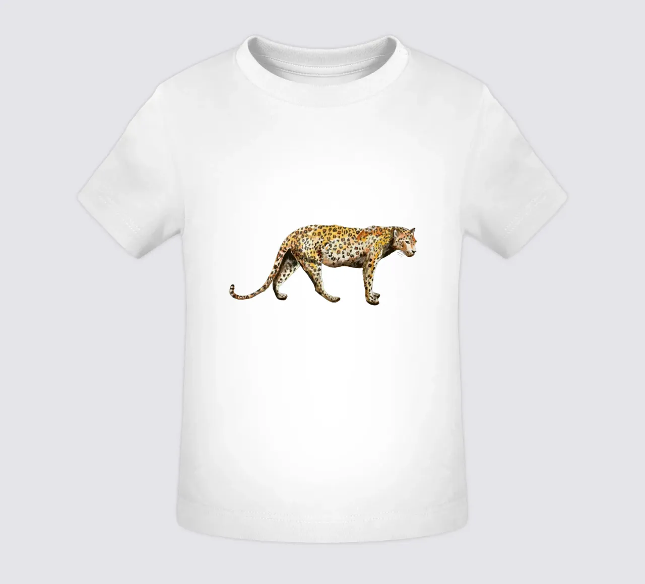 Leopard maglietta neonato da Femke Zwaan