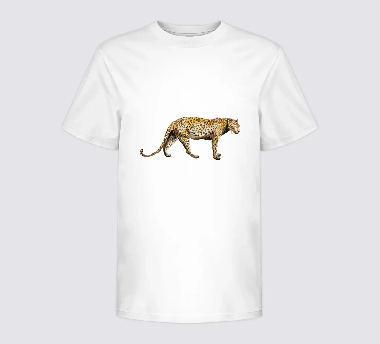 Leopard t-shirt bambini da Femke Zwaan
