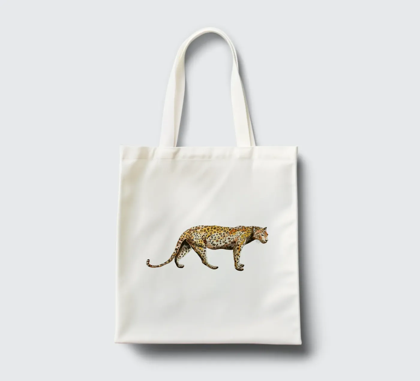 Leopard tote bag by Femke Zwaan