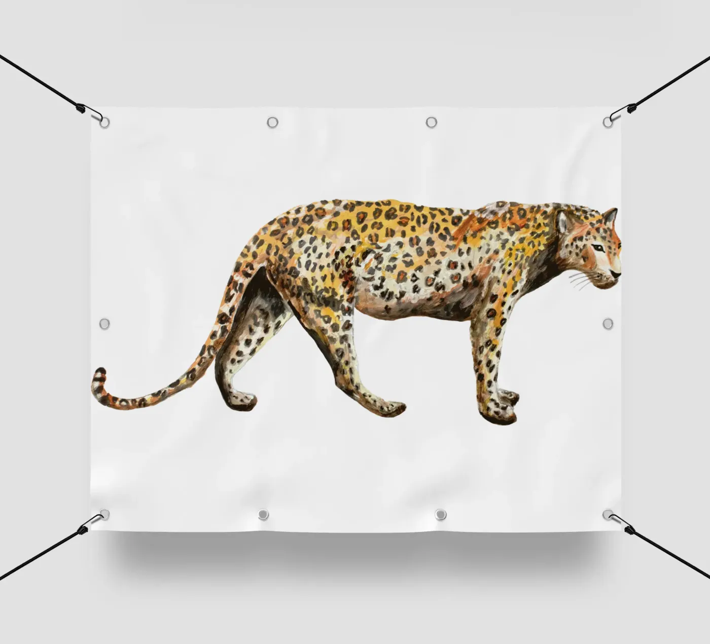 Leopard telo in pvc da Femke Zwaan