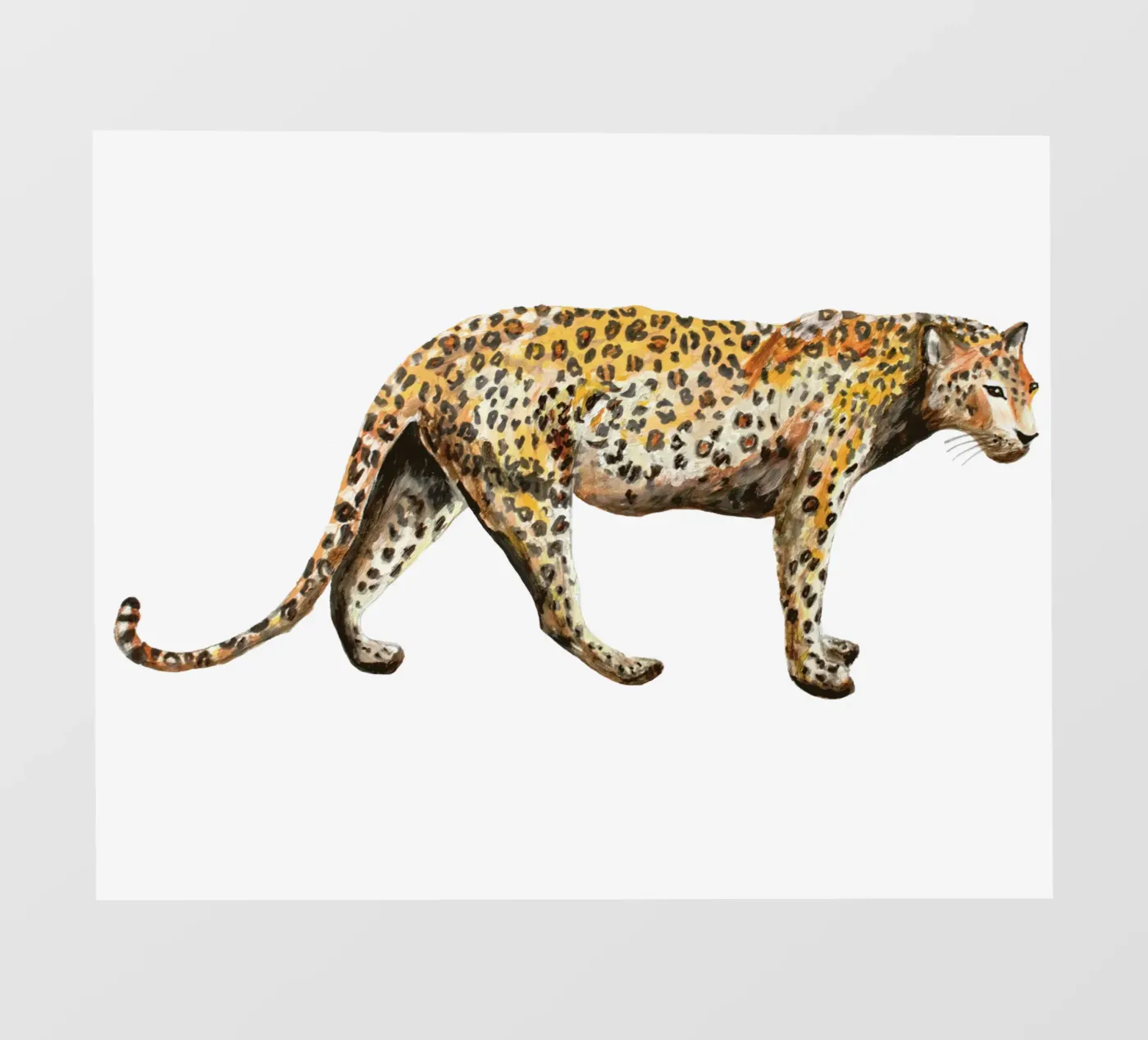 Leopard telo in pvc da Femke Zwaan