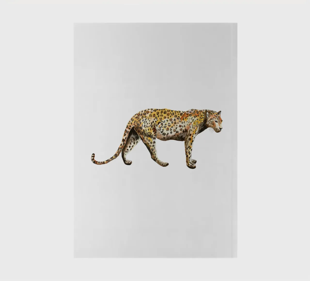 Leopard notebook by Femke Zwaan