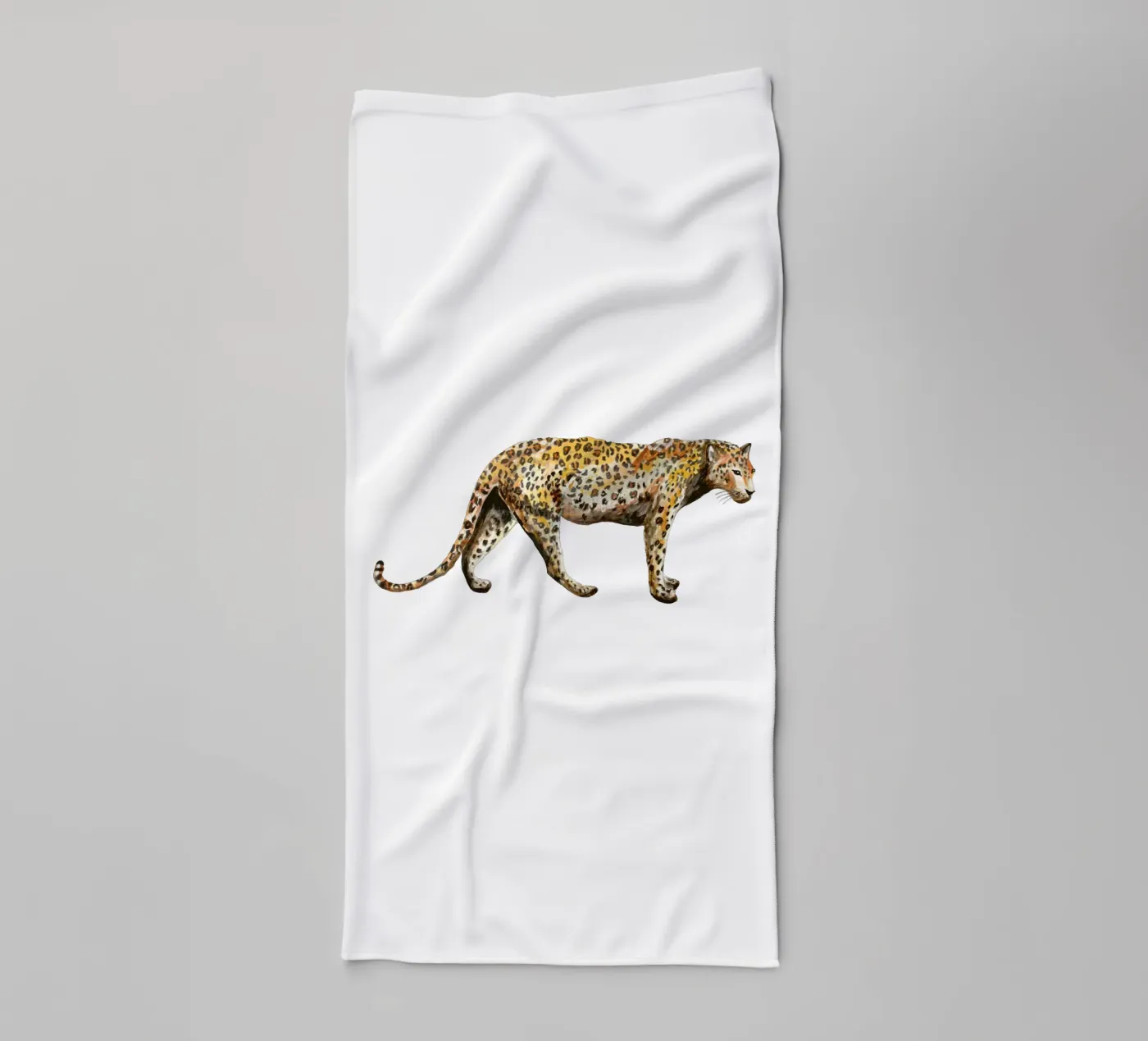 Leopard asciugamano da bagno da Femke Zwaan