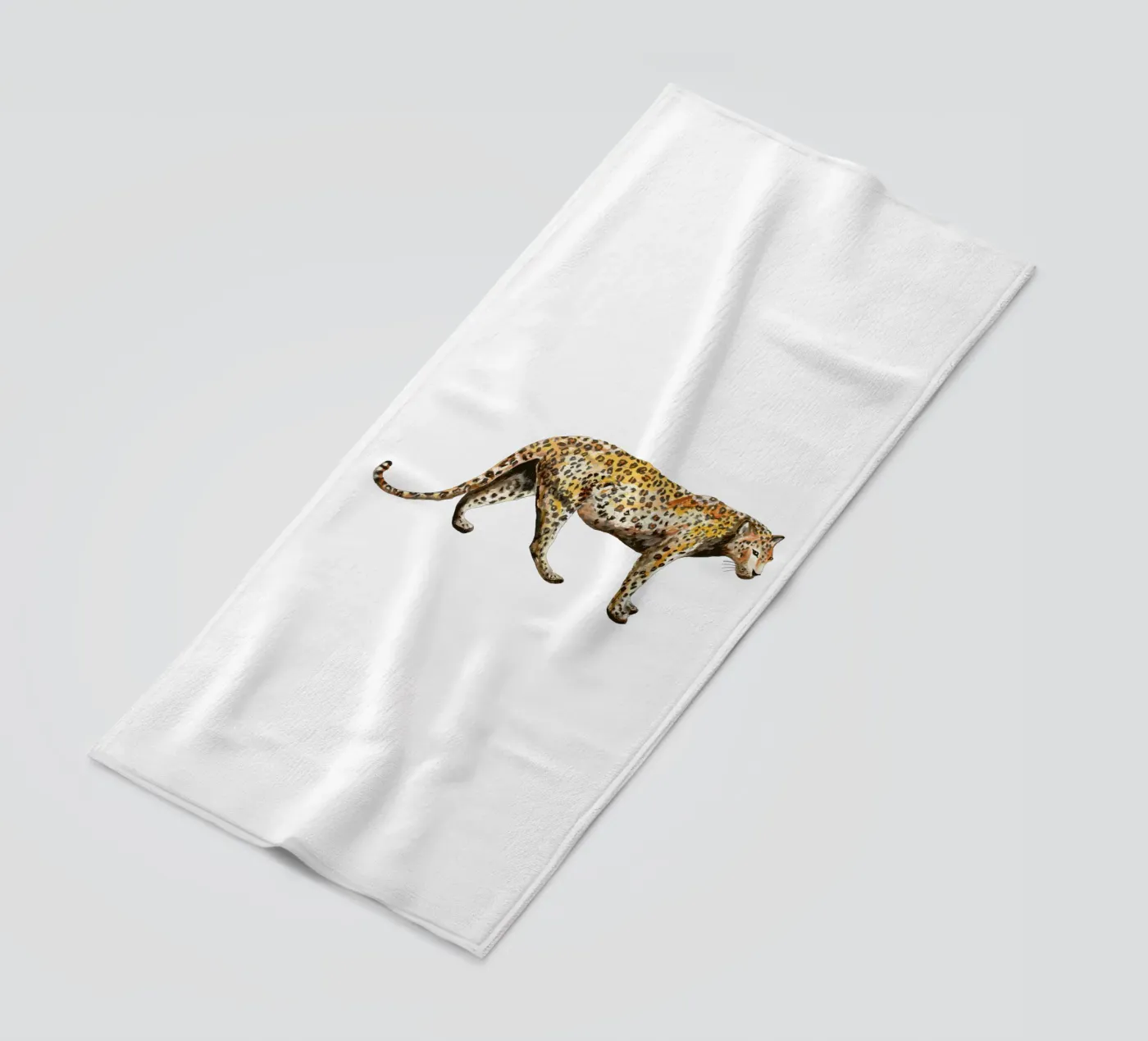 Leopard Strandtuch von Femke Zwaan