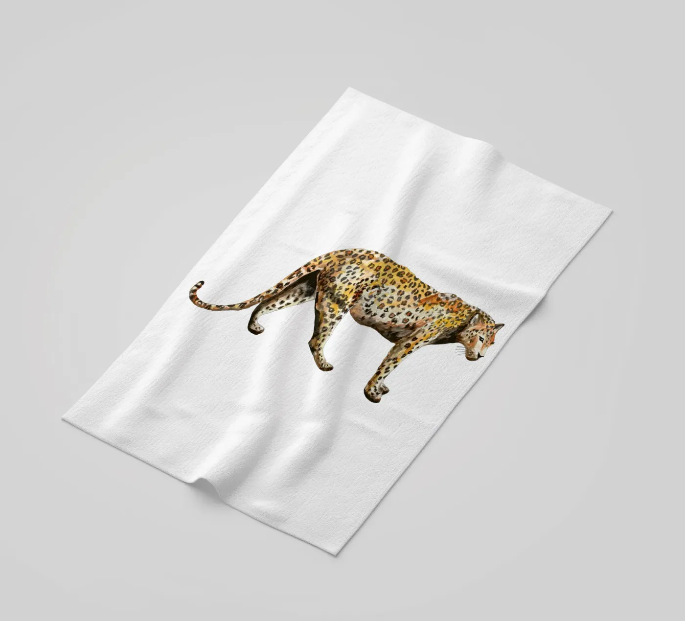 Leopard Strandtuch von Femke Zwaan