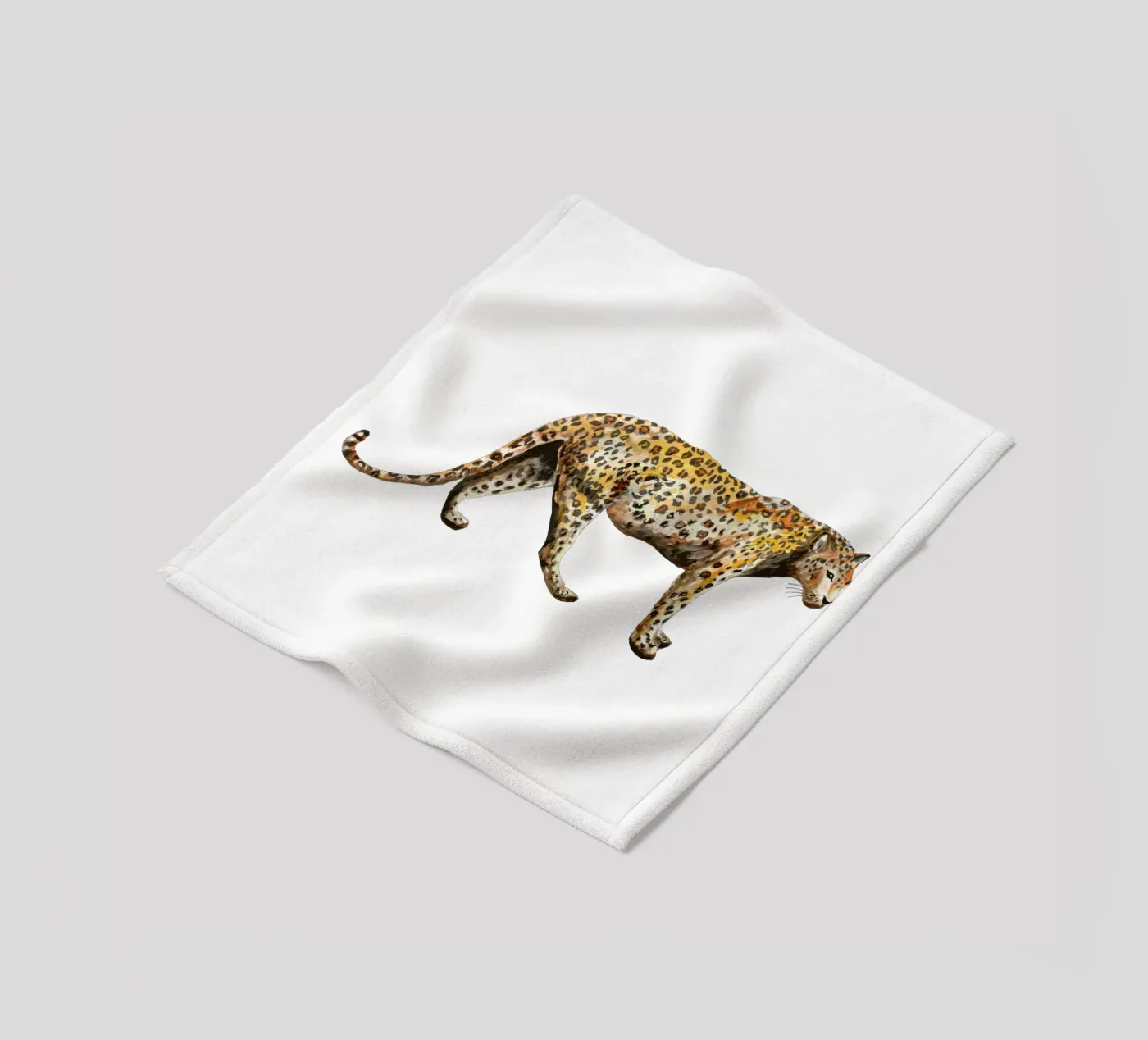 Leopard Fleecedecke von Femke Zwaan