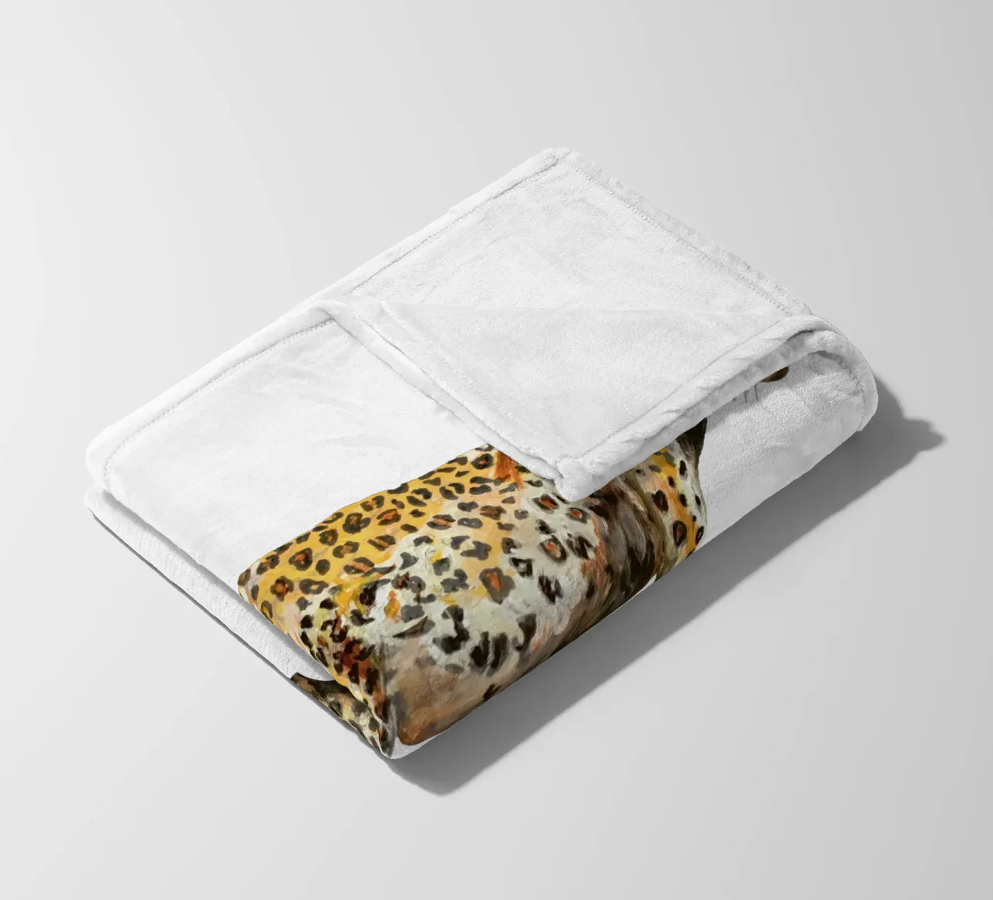 Leopard coperta in pile da Femke Zwaan