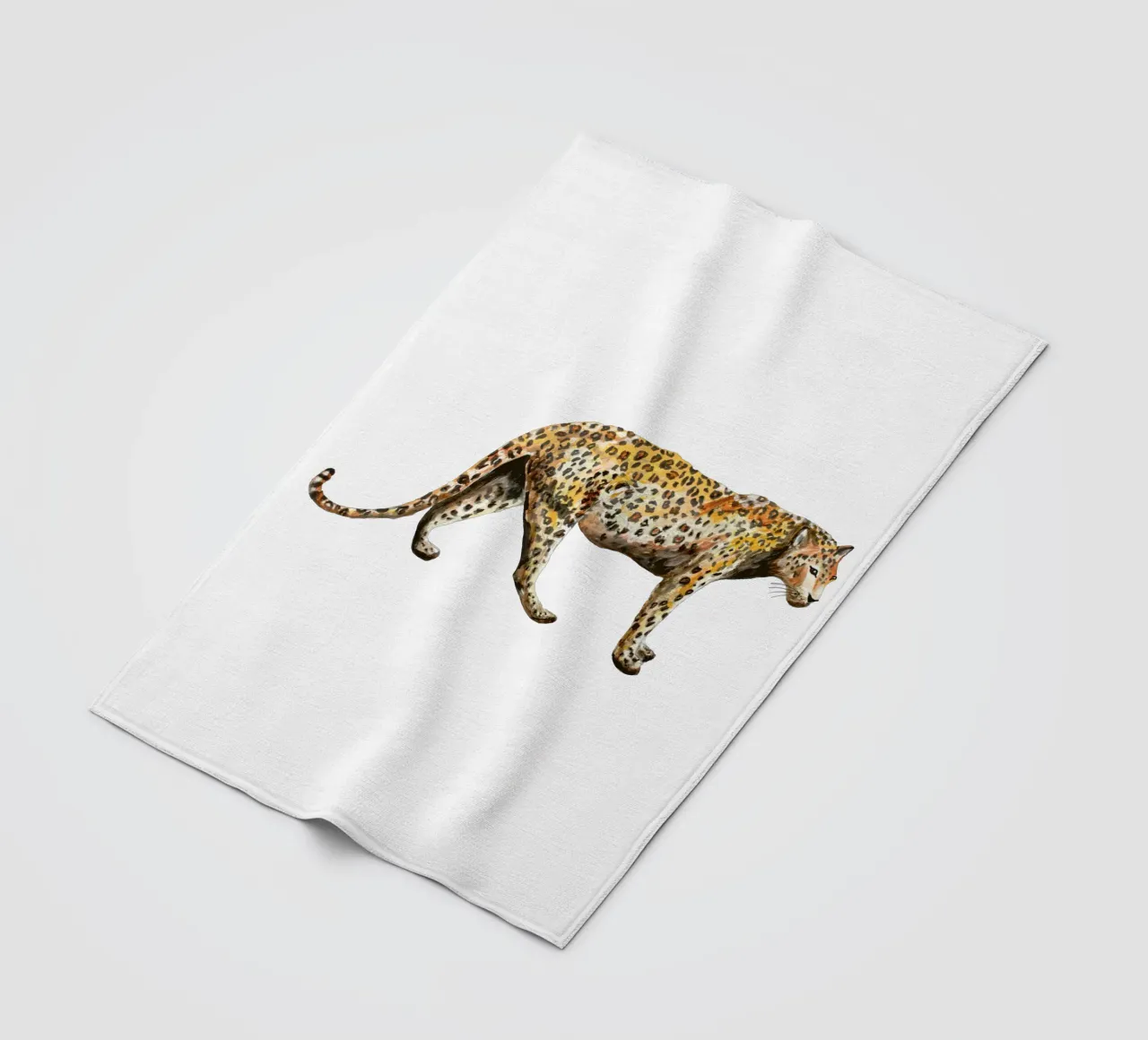 Leopard Fleecedecke von Femke Zwaan