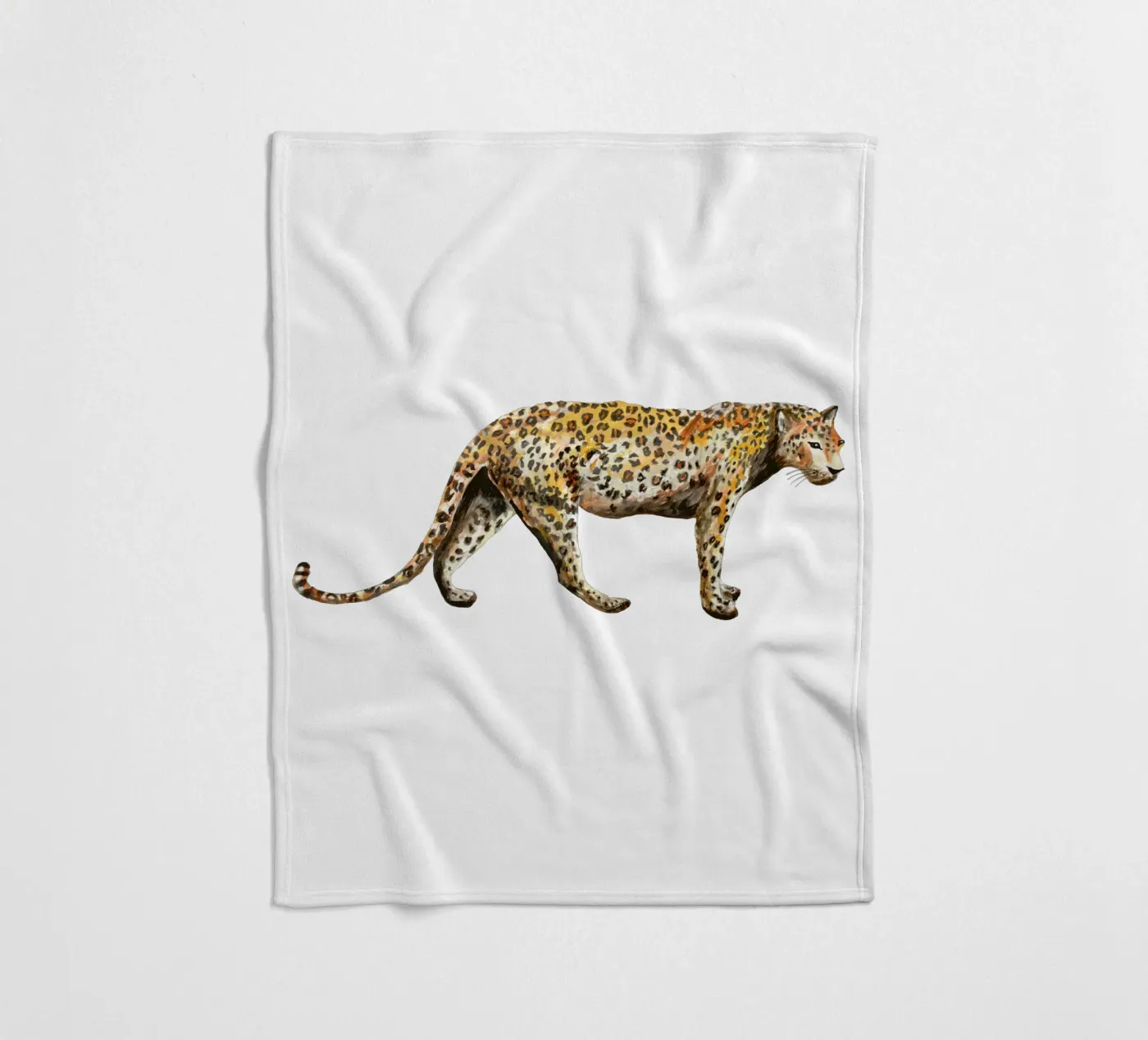 Leopard Fleecedecke von Femke Zwaan