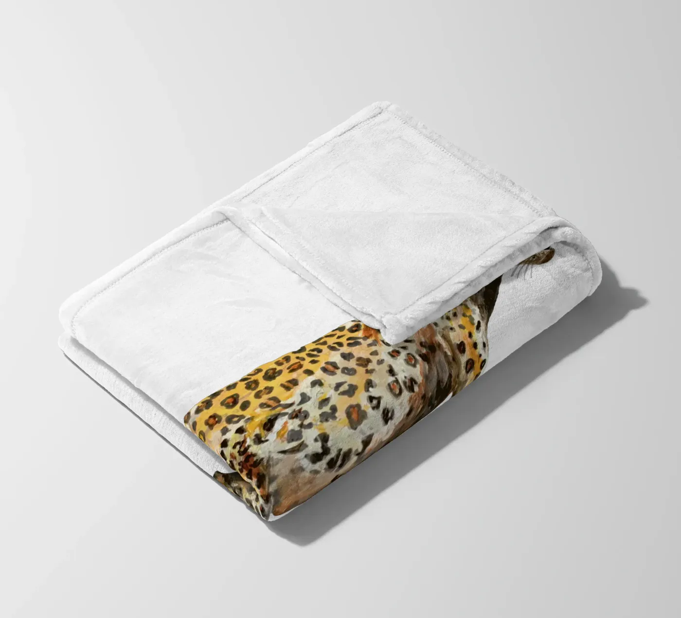 Leopard coperta in pile da Femke Zwaan