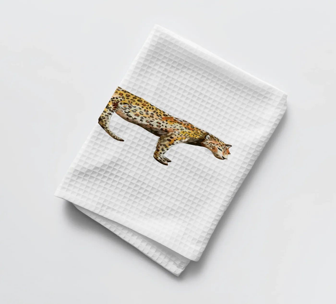 Leopard Geschirrtuch von Femke Zwaan