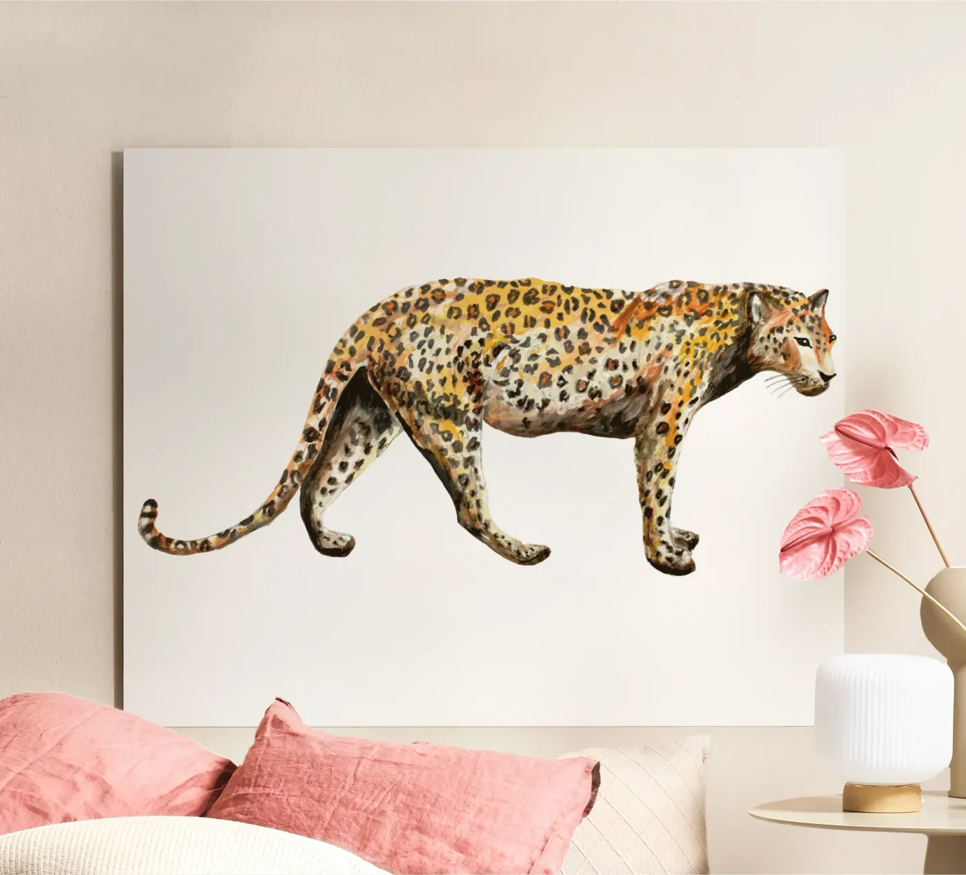 Leopard forex plate by Femke Zwaan