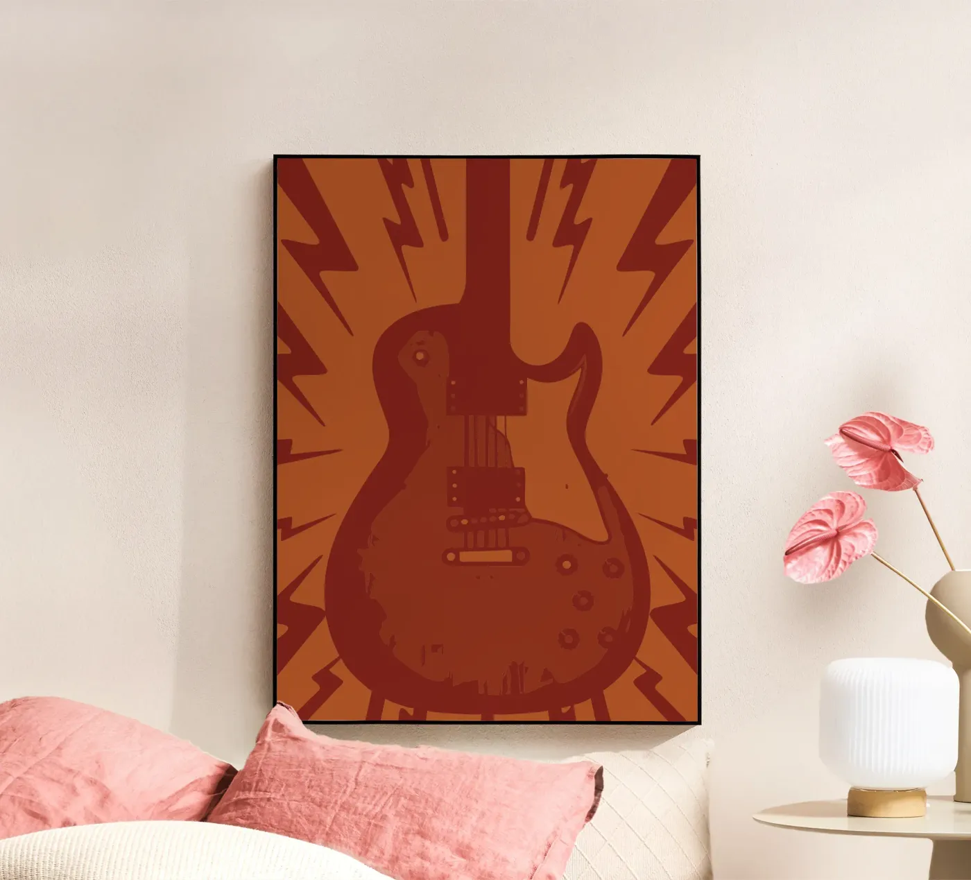 Chitarra rock plexiglass da MUSIC EDITION