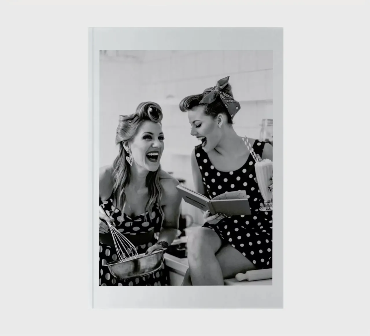 Polka Dots II notebook by Runway Collective