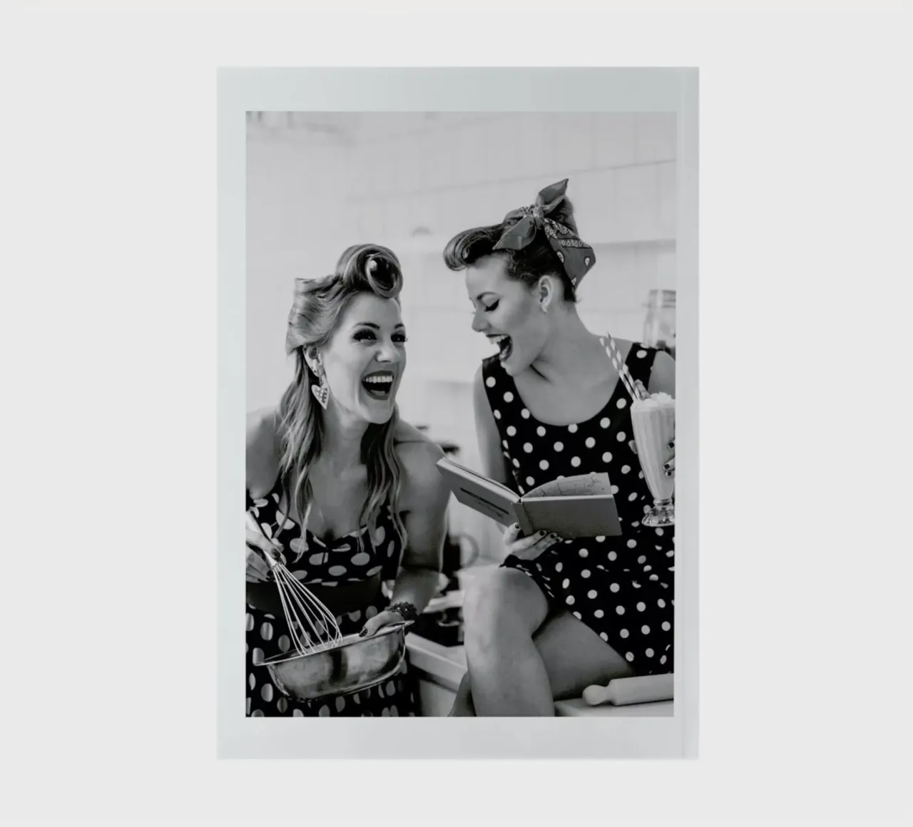 Polka Dots II notebook by Runway Collective