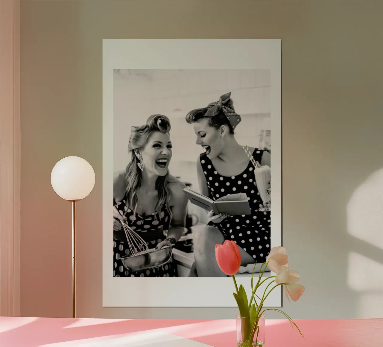 Polka Dots II carta hahnemühle da Runway Collective