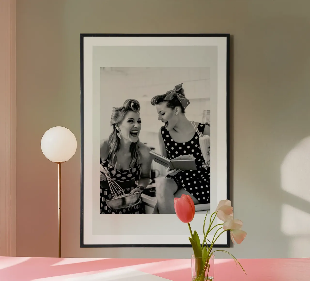 Polka Dots II carta hahnemühle da Runway Collective