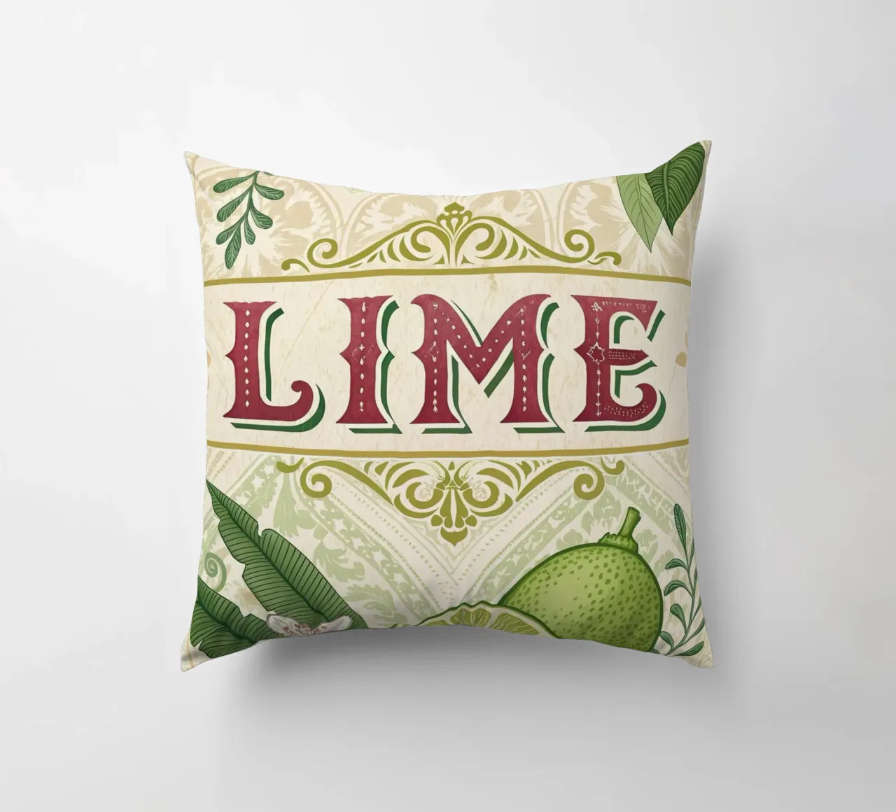 Manifesto della mostra della bevanda rinfrescante Lima cuscino da 🎁 ARTVI-SHOP