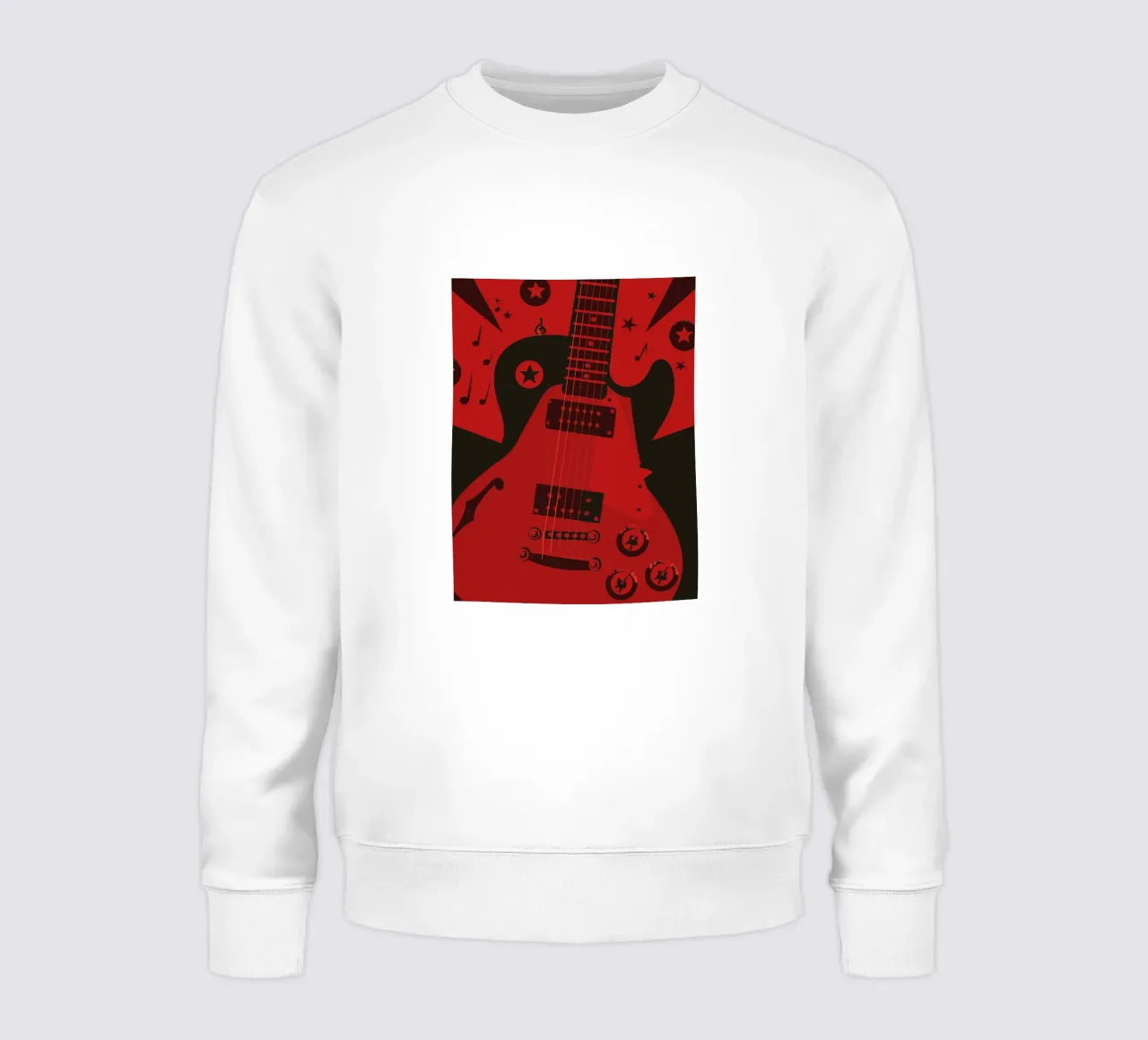 Chitarra rock felpa da MUSIC EDITION