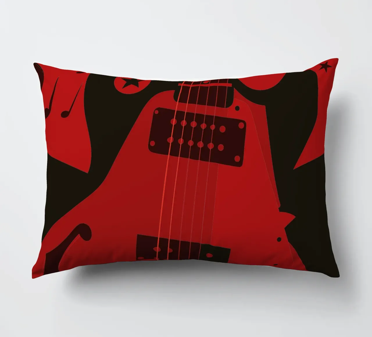 Rock Guitar decorative cushion by MUSIC EDITION