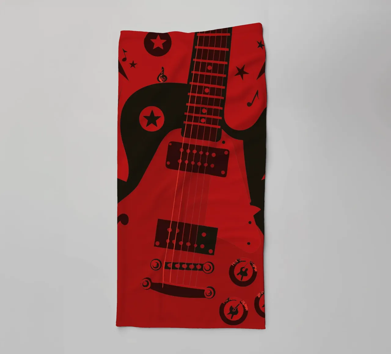Chitarra rock asciugamano da bagno da MUSIC EDITION