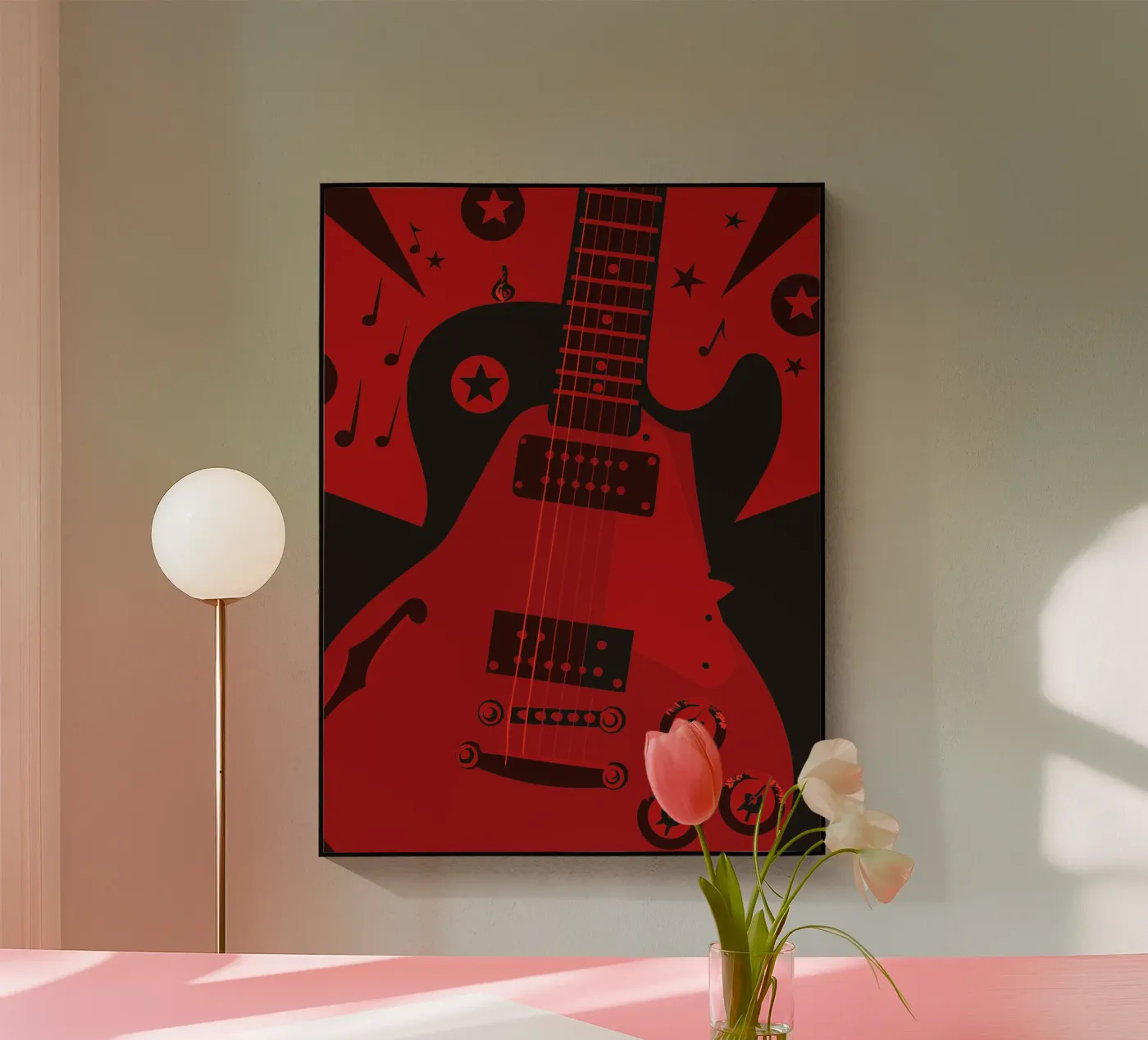 Rock Guitar plexiglass da MUSIC EDITION