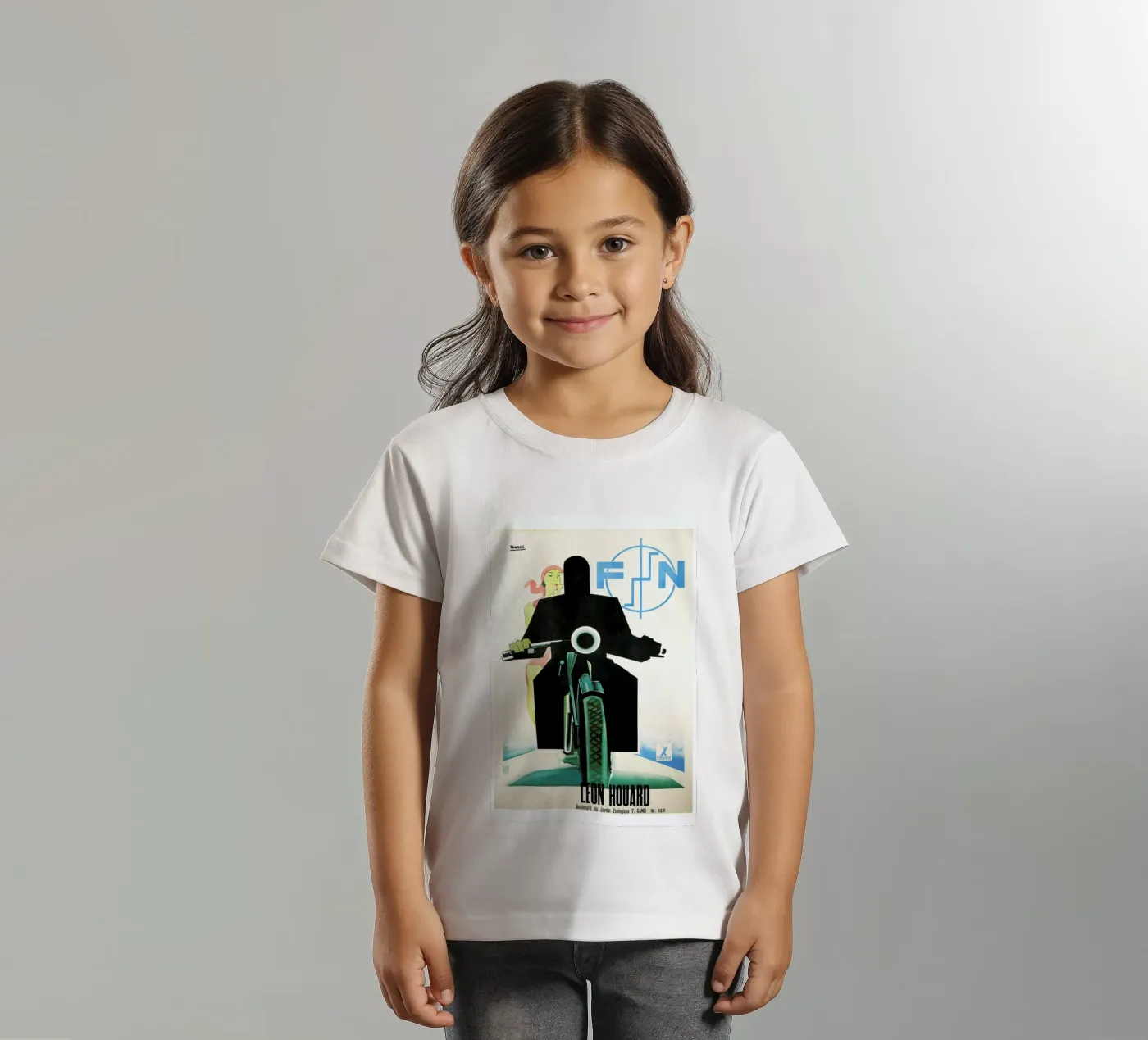 motorcycle1 t-shirt bambini da Robert Livingston