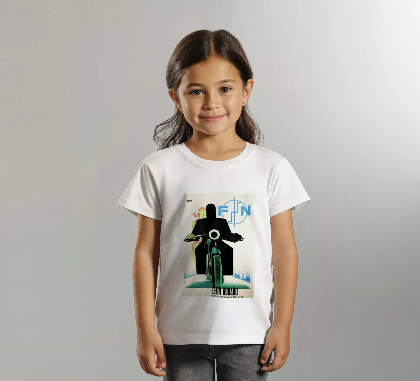 motorcycle1 t-shirt bambini da Robert Livingston