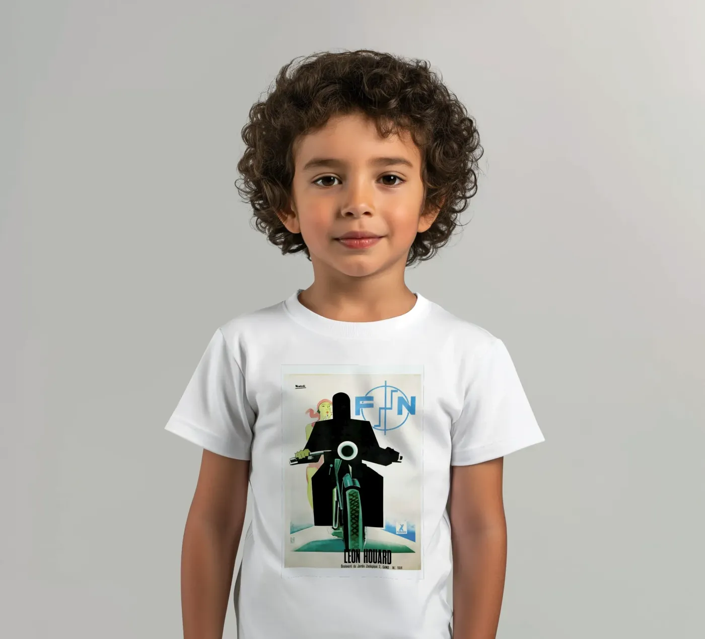 motorcycle1 t-shirt bambini da Robert Livingston