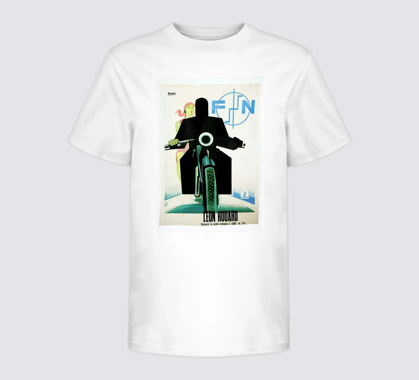 motorcycle1 t-shirt bambini da Robert Livingston