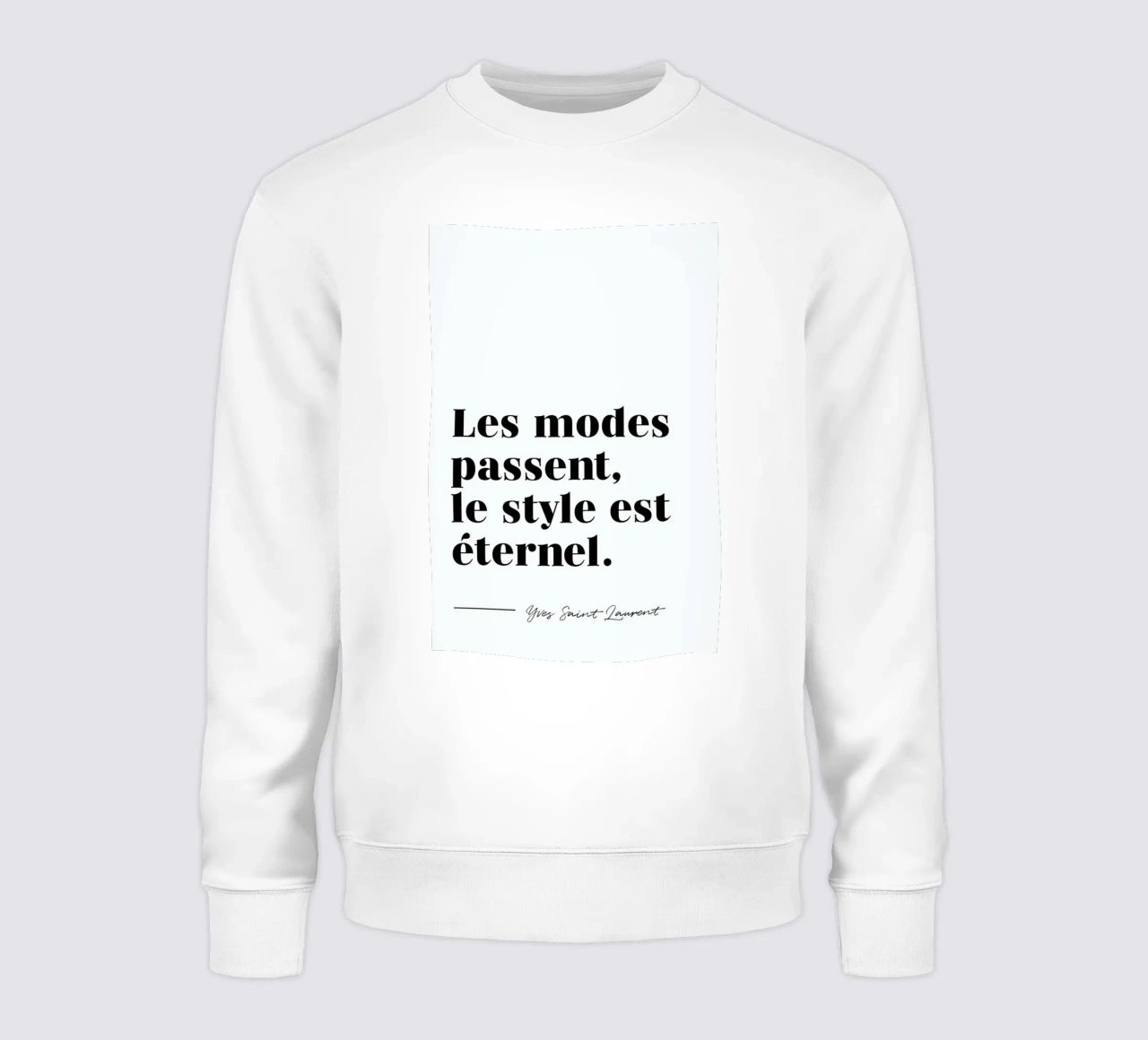 Style éternel felpa da typed